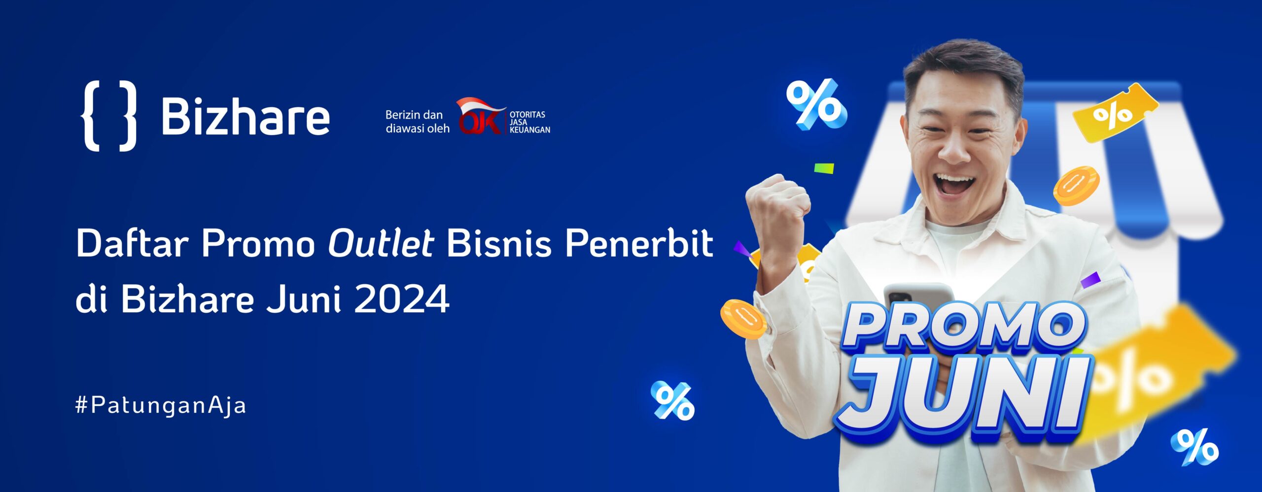 Daftar Promo Outlet Bisnis Penerbit di Bizhare Juni 2024