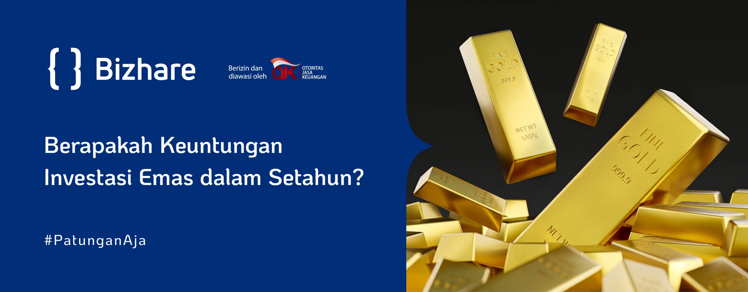 Berapakah Keuntungan Investasi Emas dalam Setahun? 